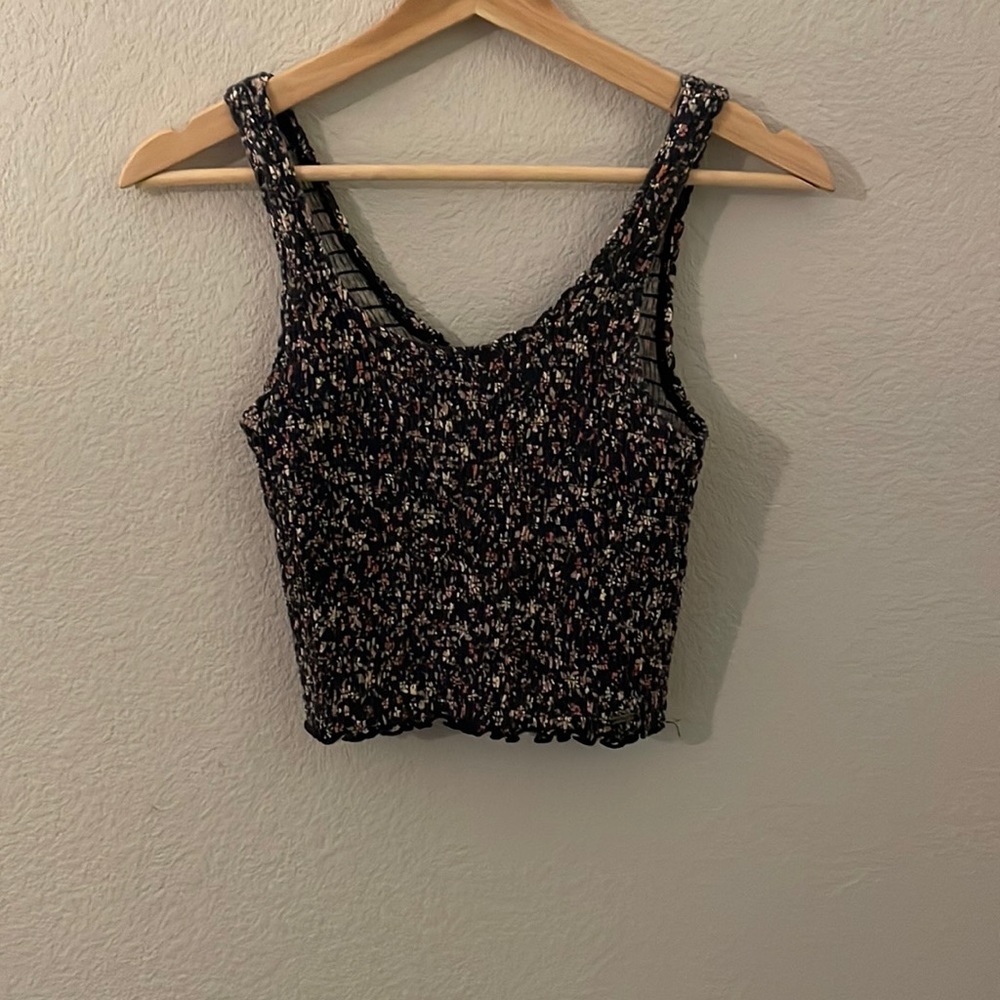 Hollister floral tank top